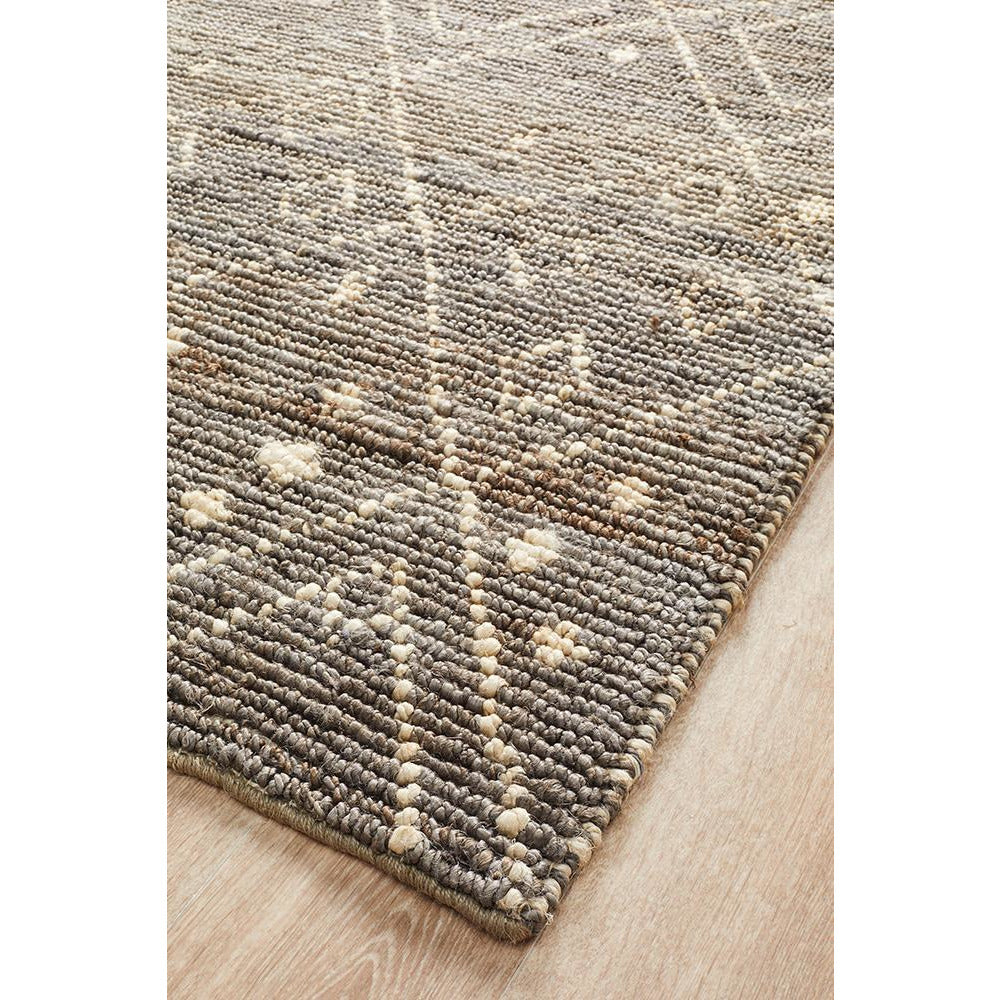 Inta 1327 Grey Beige Modern Jute Rug - Rugs Of Beauty - 3