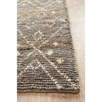 Inta 1327 Grey Beige Modern Jute Rug - Rugs Of Beauty - 4