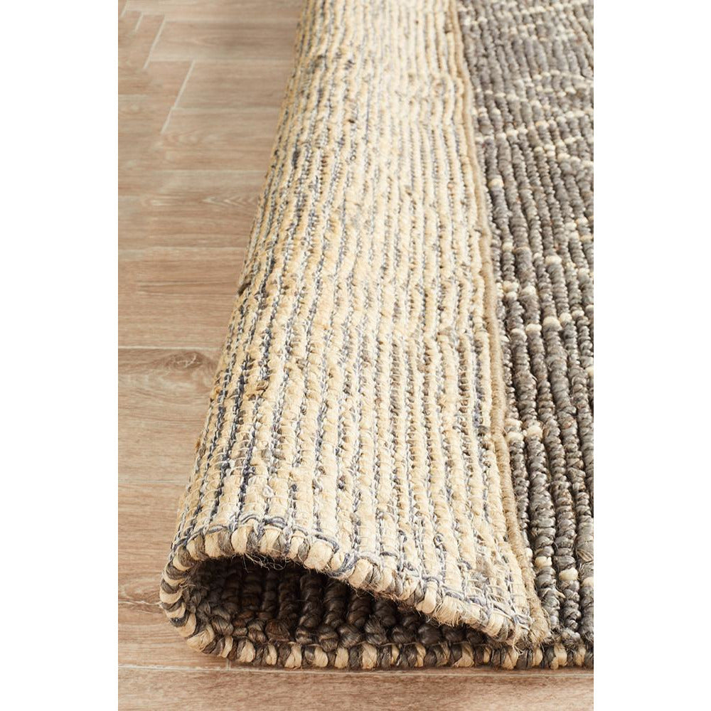 Inta 1327 Grey Beige Modern Jute Rug - Rugs Of Beauty - 7