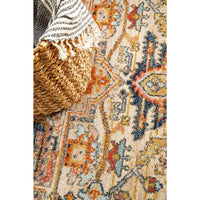 Tivoli 2773 Rust Multi Colour Transitional Round Rug - Rugs Of Beauty - 5