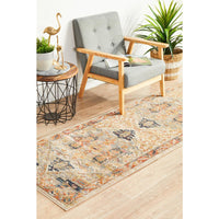 Tivoli 2773 Rust Multi Colour Transitional Runner Rug - Rugs Of Beauty - 3