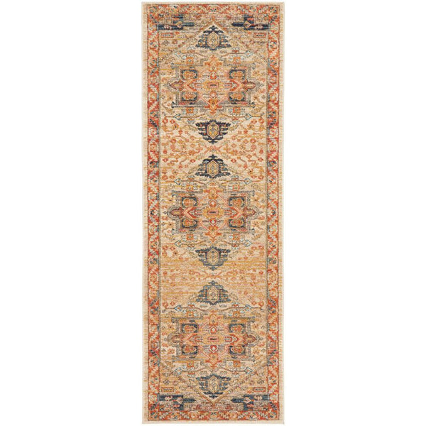 Tivoli 2773 Rust Multi Colour Transitional Runner Rug - Rugs Of Beauty - 1