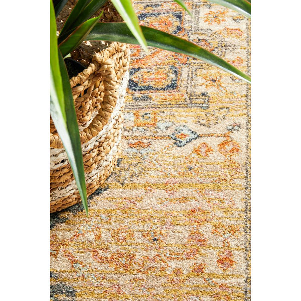Tivoli 2773 Rust Multi Colour Transitional Runner Rug - Rugs Of Beauty - 5