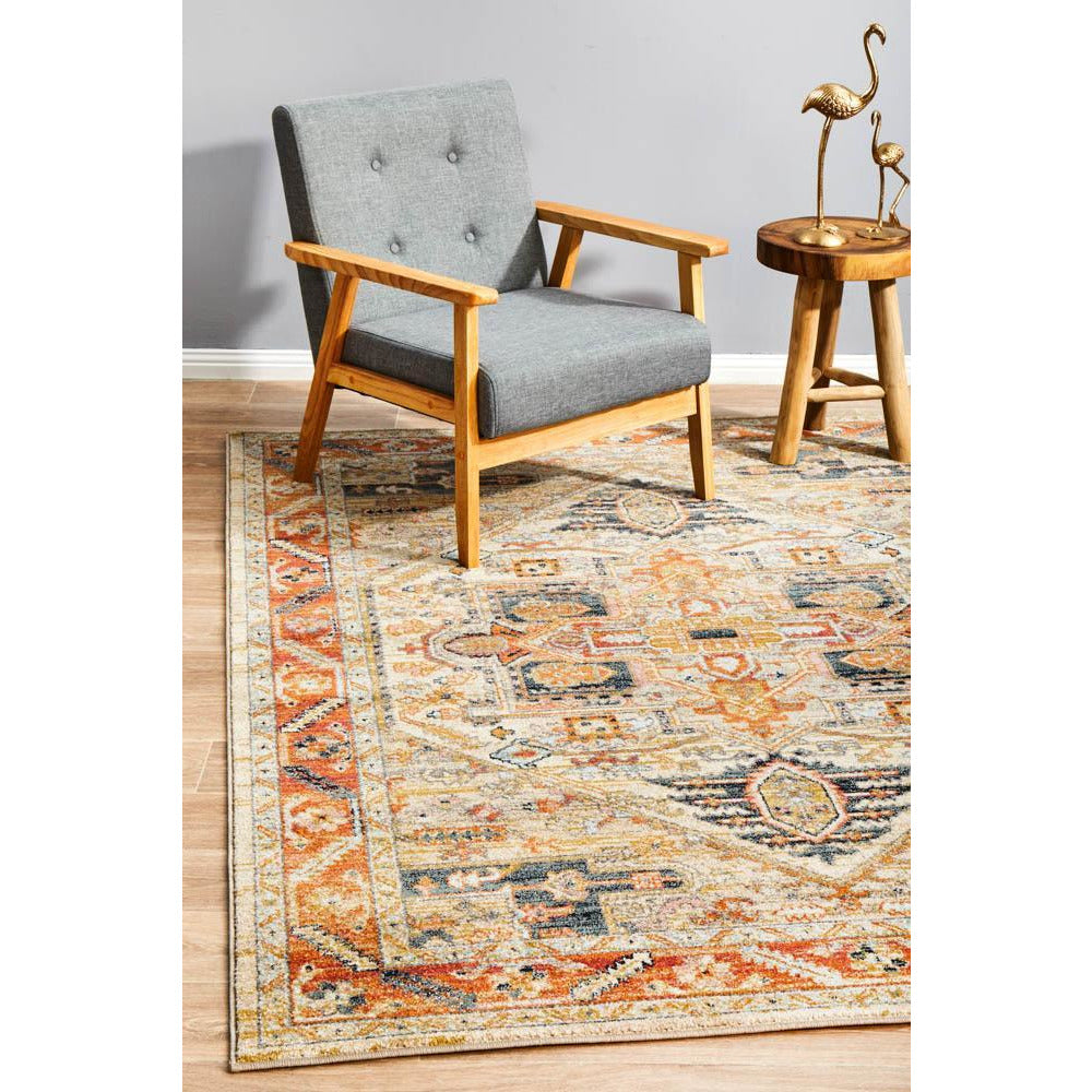 Tivoli 2773 Rust Multi Colour Transitional Rug - Rugs Of Beauty - 2