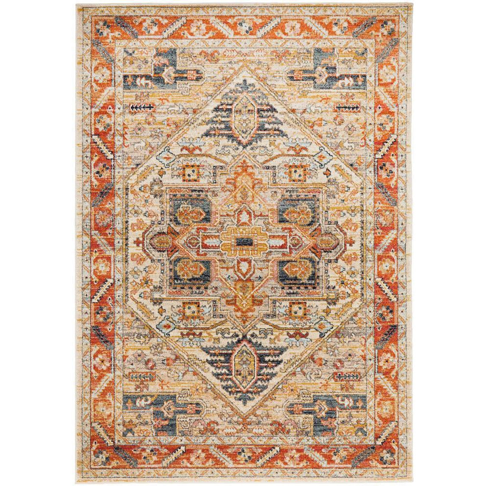 Tivoli 2773 Rust Multi Colour Transitional Rug - Rugs Of Beauty - 1