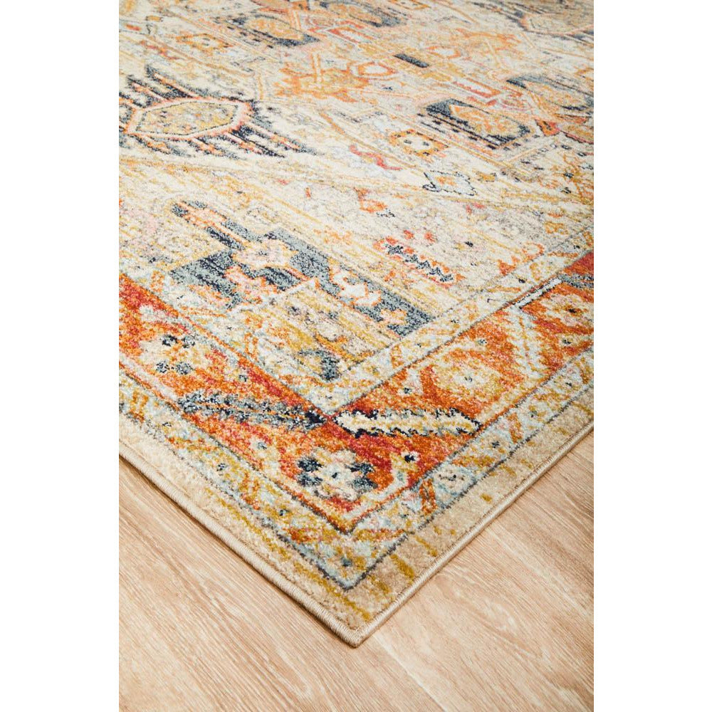 Tivoli 2773 Rust Multi Colour Transitional Rug - Rugs Of Beauty - 8
