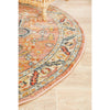 Tivoli 2773 Earth Multi Colour Transitional Round Rug - Rugs Of Beauty - 6