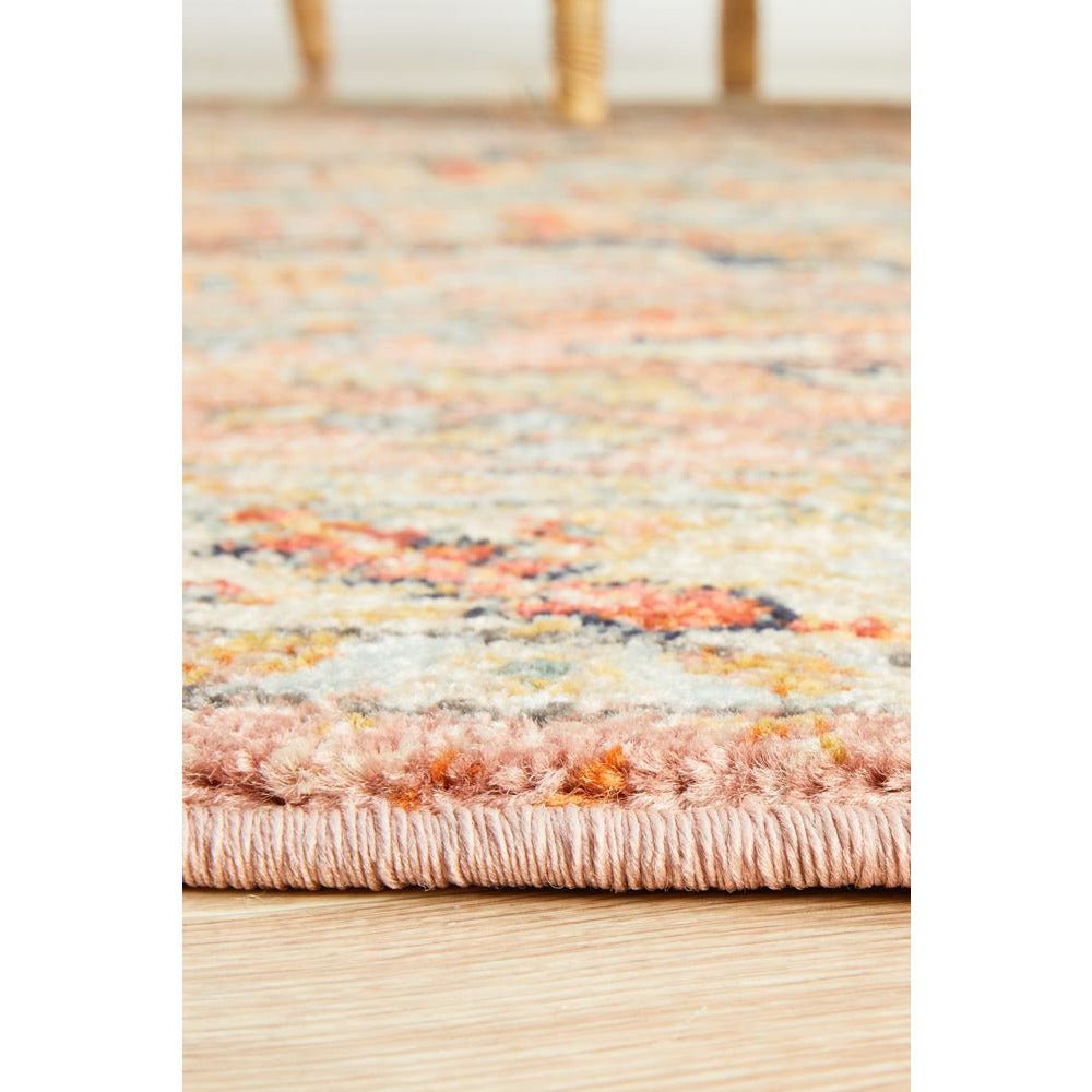 Tivoli 2773 Earth Multi Colour Transitional Round Rug - Rugs Of Beauty - 7