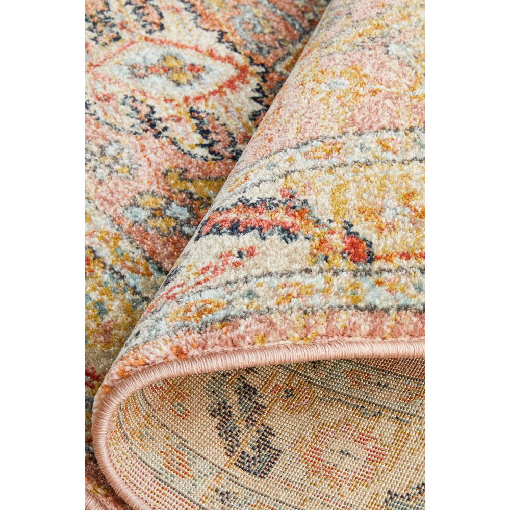 Tivoli 2773 Earth Multi Colour Transitional Round Rug - Rugs Of Beauty - 9