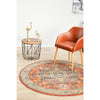 Tivoli 2773 Terracotta Multi Colour Transitional Round Rug - Rugs Of Beauty - 2