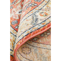 Tivoli 2773 Terracotta Multi Colour Transitional Round Rug - Rugs Of Beauty - 9