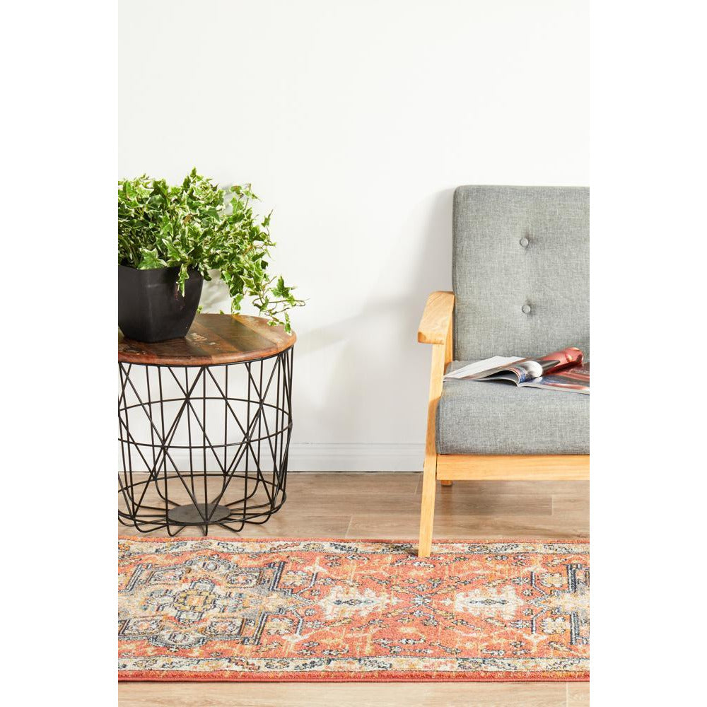 Tivoli 2773 Terracotta Multi Colour Transitional Runner Rug - Rugs Of Beauty - 4