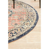 Tivoli 2774 Terracotta Multi Colour Transitional Round Rug - Rugs Of Beauty - 6