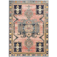 Tivoli 2775 Rose Blue Multi Colour Transitional Rug - Rugs Of Beauty - 1
