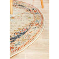 Tivoli 2777 Autumn Multi Colour Transitional Round Rug - Rugs Of Beauty - 6