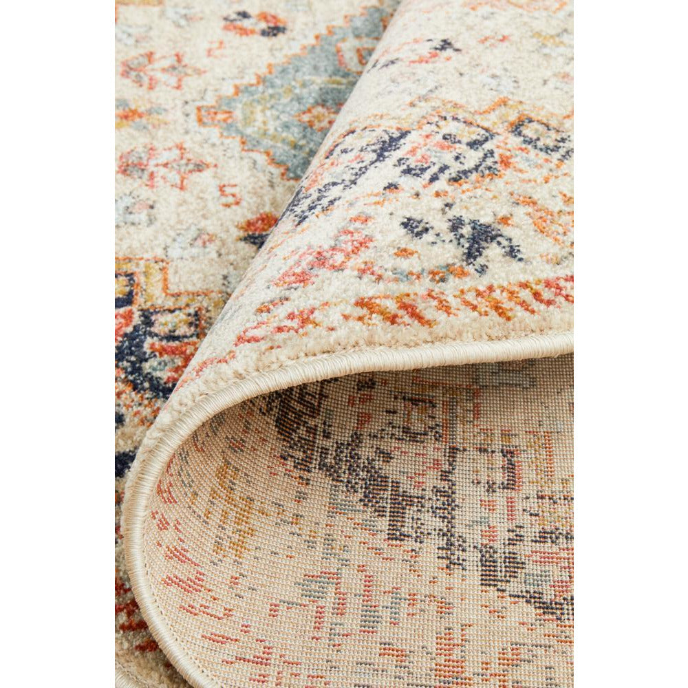 Tivoli 2777 Autumn Multi Colour Transitional Round Rug - Rugs Of Beauty - 9