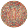 Tivoli 2779 Crimson Multi Colour Transitional Round Rug - Rugs Of Beauty - 1
