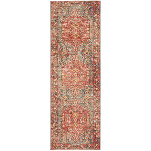 Tivoli 2779 Crimson Multi Colour Transitional Runner Rug - Rugs of Beauty - 1