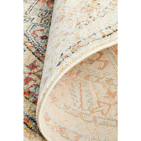 Tivoli 2782 Sky Blue Sand Multi Colour Transitional Round Rug - Rugs Of Beauty - 9