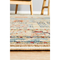 Tivoli 2782 Sky Blue Sand Multi Colour Transitional Rug - Rugs Of Beauty - 6