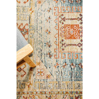 Tivoli 2782 Sky Blue Sand Multi Colour Transitional Rug - Rugs Of Beauty - 5