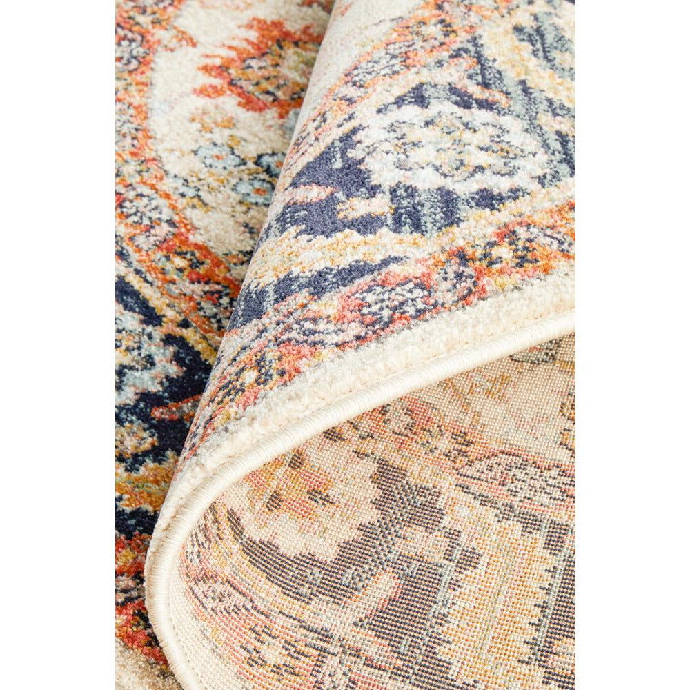 Tivoli 2783 Sand Multi Colour Transitional Round Rug - Rugs Of Beauty - 9
