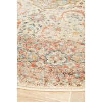 Tivoli 2784 Earth Multi Colour Transitional Round Rug - Rugs Of Beauty - 5