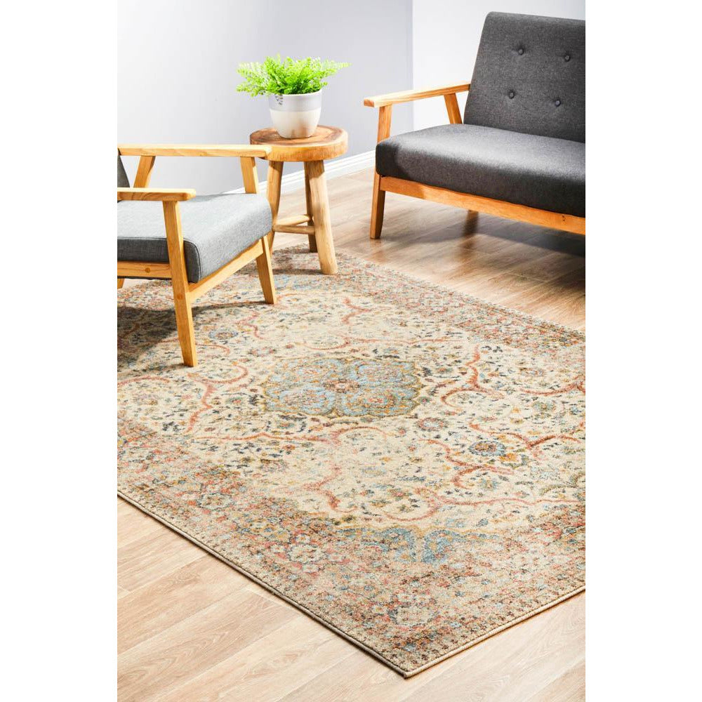 Tivoli 2784 Earth Multi Colour Transitional Rug - Rugs Of Beauty - 3