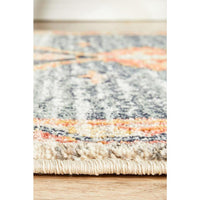 Tivoli 2785 Blue Rust Multi Colour Transitional Runner Rug - Rugs Of Beauty - 8