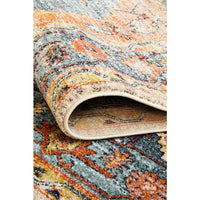 Tivoli 2785 Blue Rust Multi Colour Transitional Rug - Rugs Of Beauty - 9