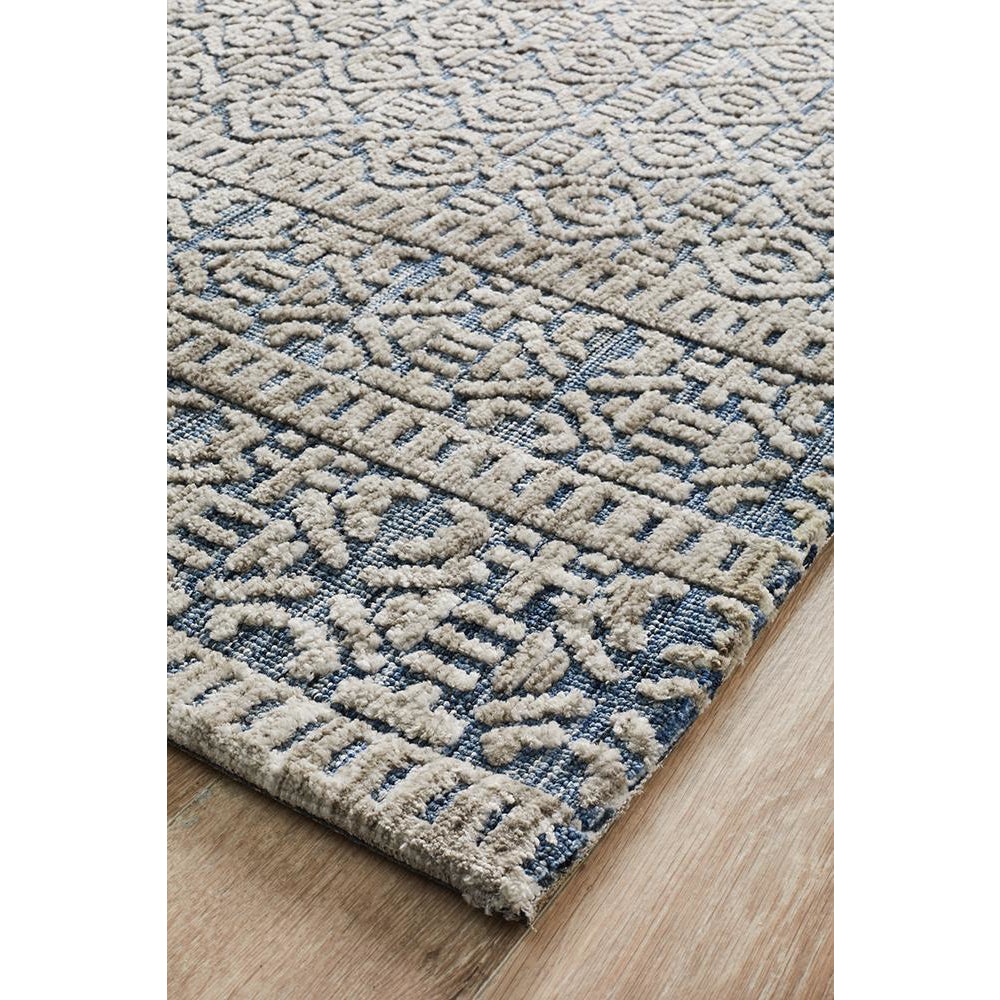 Nara 131 Charcoal Grey Transitional Textured Rug - Rugs Of Beauty - 5
