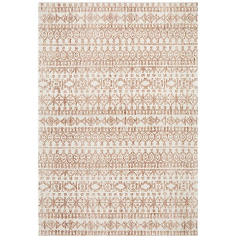 Nara 133 Peach Transitional Textured Rug - Rugs Of Beauty - 1