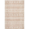 Nara 133 Peach Transitional Textured Rug - Rugs Of Beauty - 1