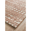 Nara 133 Peach Transitional Textured Rug - Rugs Of Beauty - 3
