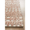 Nara 133 Peach Transitional Textured Rug - Rugs Of Beauty - 4