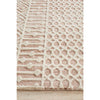 Nara 135 Peach Transitional Textured Rug - Rugs Of Beauty - 5