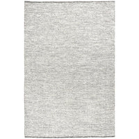Seljord Black Modern Scandi Wool Rug - Rugs Of Beauty - 1