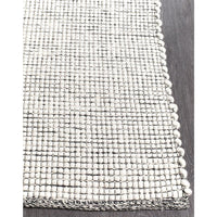 Seljord Black Modern Scandi Wool Rug - Rugs Of Beauty - 3