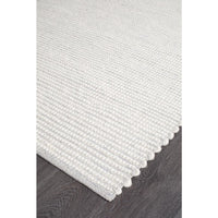 Seljord Grey Modern Scandi Wool Rug - Rugs Of Beauty - 5