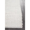 Seljord Grey Modern Scandi Wool Rug - Rugs Of Beauty - 3