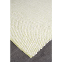 Seljord Green Modern Scandi Wool Rug - Rugs Of Beauty - 2