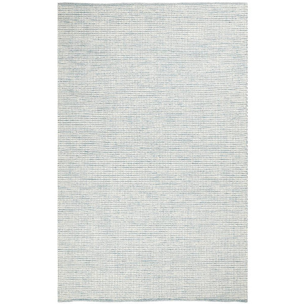 Seljord Turquoise Blue Modern Scandi Wool Rug - Rugs Of Beauty - 1