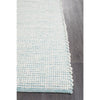 Seljord Turquoise Blue Modern Scandi Wool Rug - Rugs Of Beauty - 3