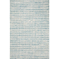Seljord Turquoise Blue Modern Scandi Wool Rug - Rugs Of Beauty - 5