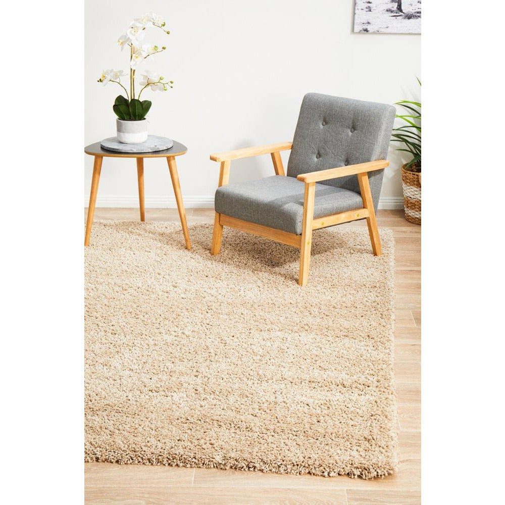 Sevan 4479 Linen Modern Shaggy Rug - Rugs Of Beauty - 4