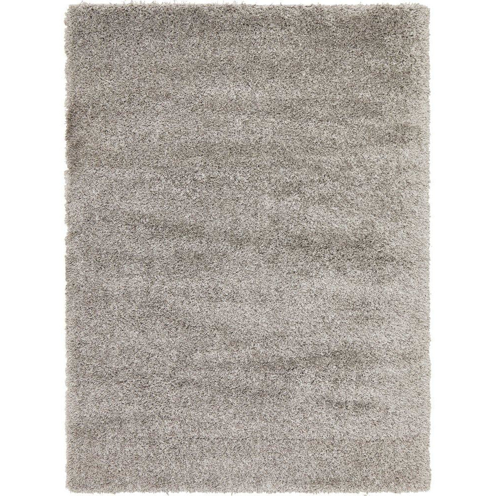 Sevan 4482 Silver Grey Modern Shaggy Rug - Rugs Of Beauty - 1