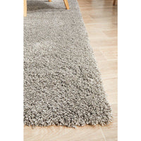 Sevan 4482 Silver Grey Modern Shaggy Rug - Rugs Of Beauty - 6