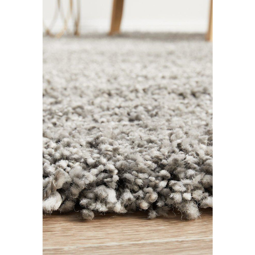Sevan 4482 Silver Grey Modern Shaggy Rug - Rugs Of Beauty - 7