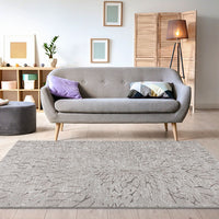 Trent 345 Grey Modern Patterned Rug - Rugs Of Beauty - 2