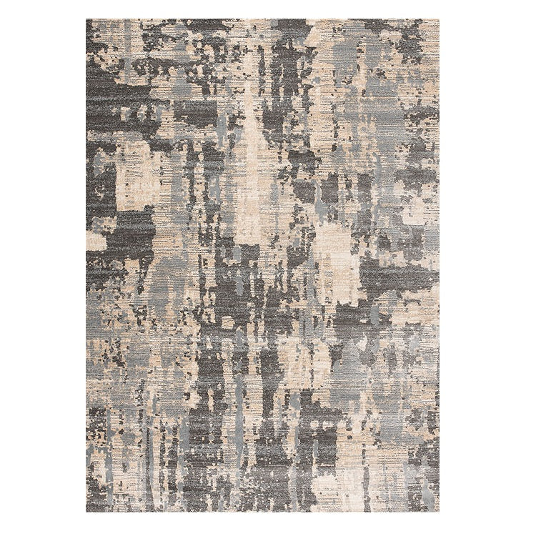 Trent 347 Grey Beige Modern Patterned Rug - Rugs Of Beauty - 1